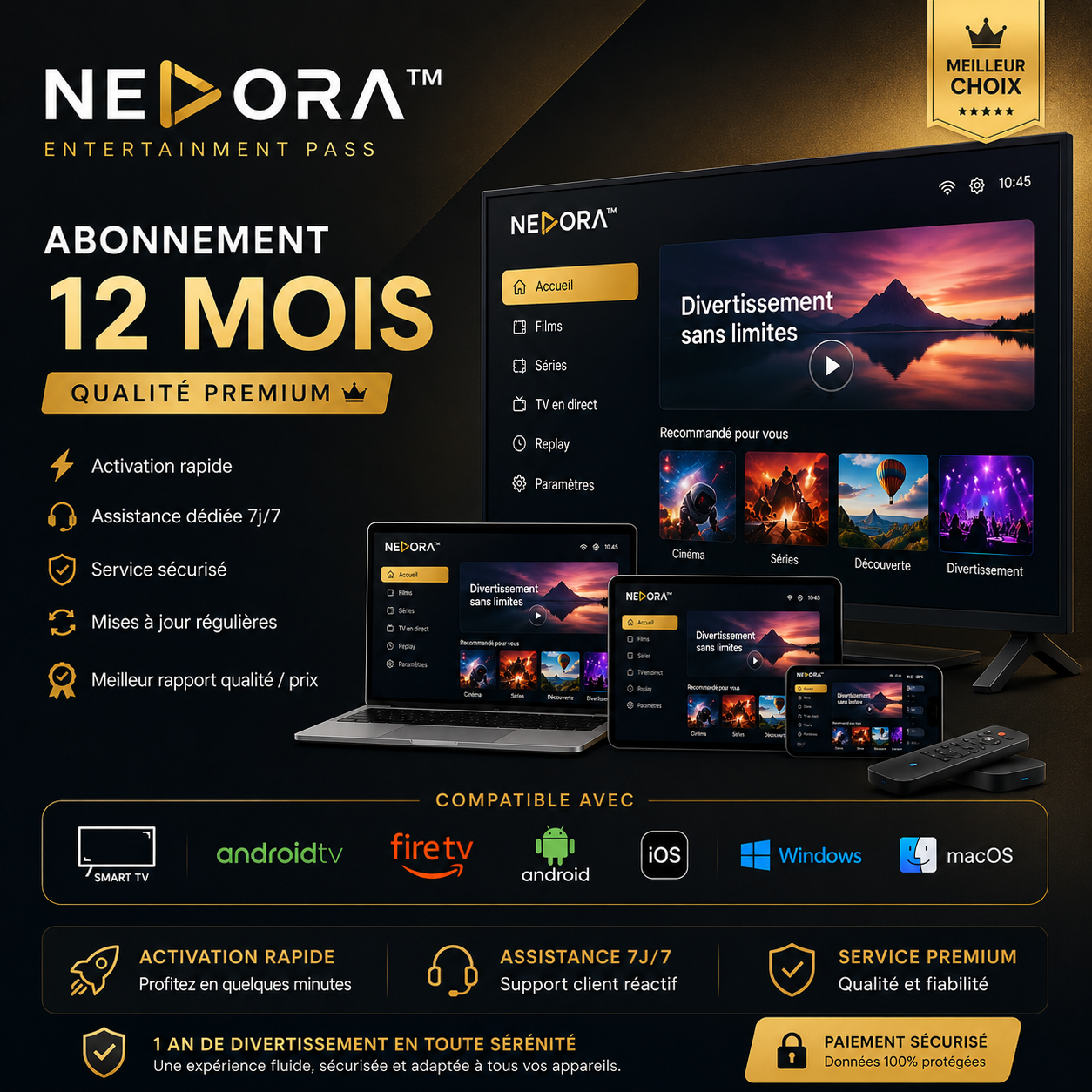 IPTV Smarters Pro vs TiviMate vs application native Smart TV : quelle solution choisir en 2026 ?